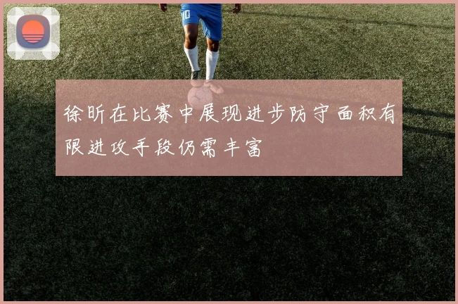 徐昕在比赛中展现进步防守面积有限进攻手段仍需丰富